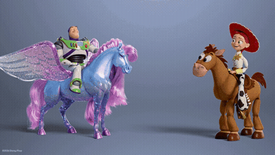 Woody And Jessie Toy Story Characters GIF