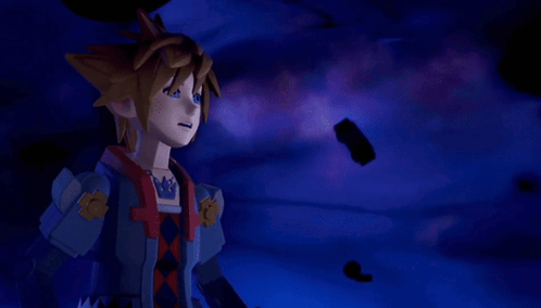 Woody And Sora From Kingdom Hearts Are Standing Next To Each Other GIF