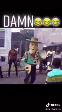 Woody Buzz Look An Alien GIF