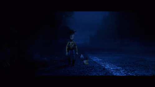 Woody From Toy Story In Bedroom With Bed GIF
