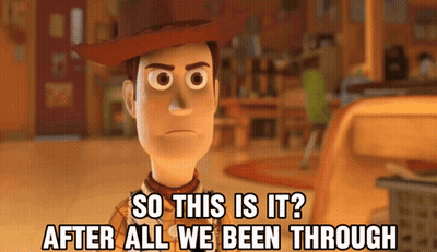 Woody From Toy Story Says So This Is It GIF