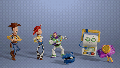 Woody Jessie Buzz Lightyear And Robot GIF