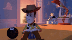 Woody Magic 8 Ball GIF