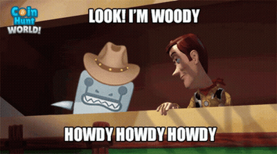 Woody Talking To Robot Says Howdy GIF