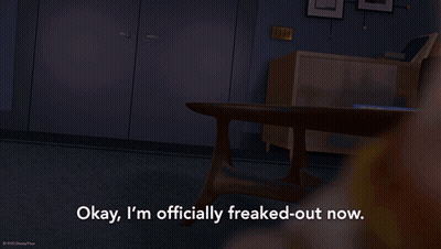 Woody Toy Story Officially Freaked Out GIF