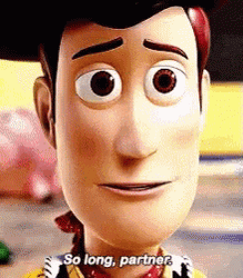 Woody Toy Story So Long Farewell Partner GIF