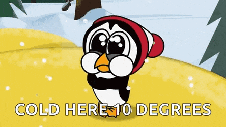 Woody Woodpecker Chilly Willy GIF