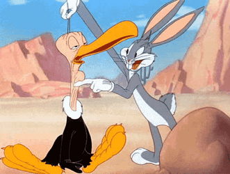 Woody Woodpecker Laugh Rubbing Throat GIF