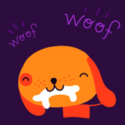Woof Woof Small GIF