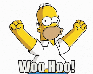 Woohoo Meme Homer Simpsons GIF