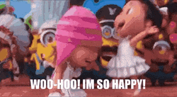 Woohoo Meme Minions Agnes GIF
