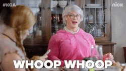 Woop Woop John Cena Dressed As Old Lady GIF