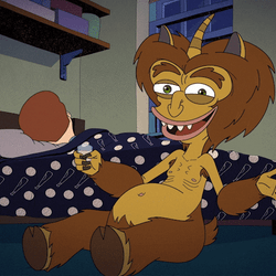 Woop Woop Maury Hormone Monster Big Mouth GIF