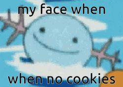 Wooper Face When No Cookies GIF