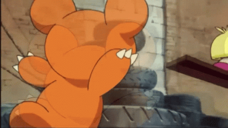 Wooper Flying On A Seesaw GIF