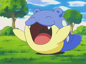 Wooper Laughing And Clapping GIF