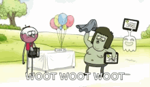 Woot Woot Cartoon GIF