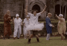 Woot Woot Man In Skirt GIF