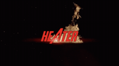 Word Heater On Fire GIF