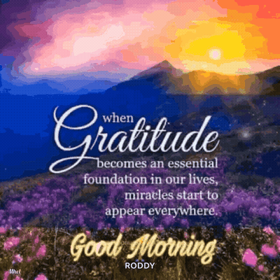 Word June Surrounded By Flowers And Happy GIF