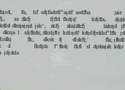 Word Salad Gibberish Typed Text GIF