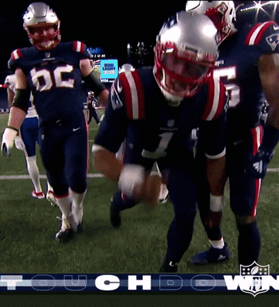 Word Touchdown On Screen GIF