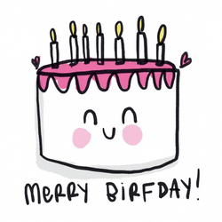 Wordle Birthday Merry Birfday GIF