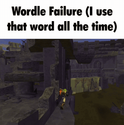 Wordle Failure GIF