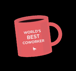 Work Bestie Cup Of Coffee GIF