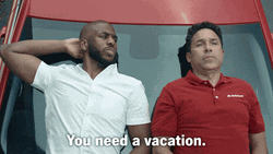 Work Bestie Lying At Car Hood GIF