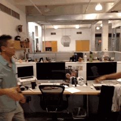 Work Bestie Spinning GIF