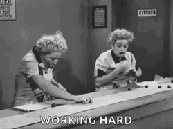 Work Hard Busy Ladies GIF