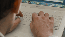 Work Office Topshelf Records Typing GIF