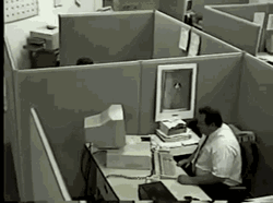 Work Rage GIF