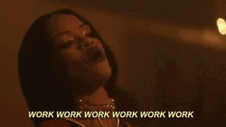 Work Rihanna GIF