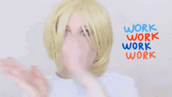 Work Work Work The Jean Genie GIF