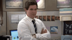 Workaholics Get Er Done Fake Smile GIF