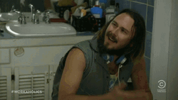 Workaholics Karl Hacky Sack Back GIF