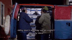 Working All Night Long Strange Brew Movie GIF