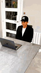 Working From Home Wfh Fake Picture Sleeping GIF
