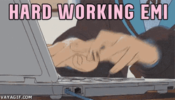 Working Hard GIF