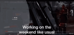 Working Saturday On Weekend GIF