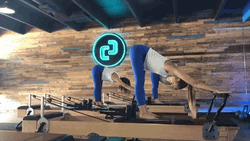 Workout Yoga Synchronize Lunge GIF