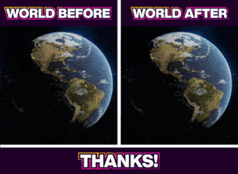 World Before And After GIF