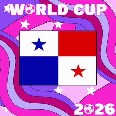 World Cup 2026 Poster Flag Stars GIF