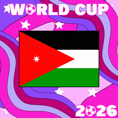 World Cup 2026 Poster With Flag GIF