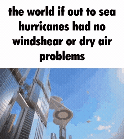 World If Hurricanes Had No Wind Shear Or Dry Air GIF