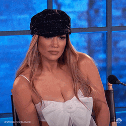 World Of Dance Judge Jennifer Lopez Stank Face  GIF