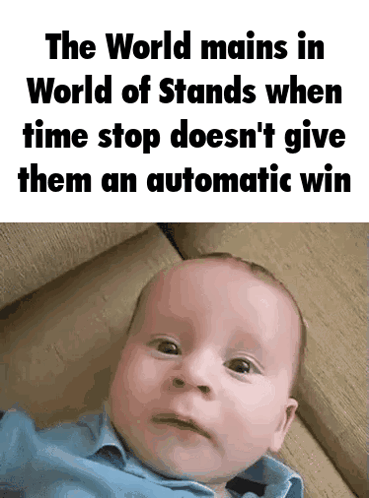 World Of Stands World Mains Without Automatic Win GIF