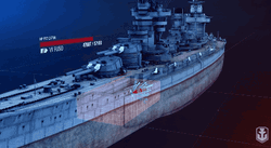 World Of Warships Armor Demonstration GIF